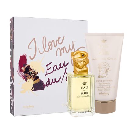 Sisley Eau du Soir dámská dárková sada parfémovaná voda 100 ml + tělový krém 150 ml pro ženy