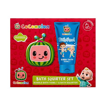 Cocomelon Bath Squirter Duo Set dětská dárková sada pěna do koupele Bathtime! Bubble Bath 150 ml + hračka do vany pro děti poškozená krabička