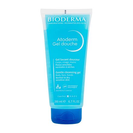 BIODERMA Atoderm Gentle Cleansing Gel unisex jemný sprchový gel pro normální až suchou citlivou pokožku 200 ml unisex