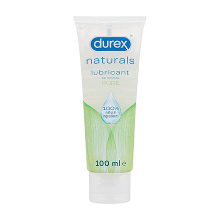 Durex Naturals Pure Lubricant přírodní lubrikační gel na bázi vody 100 ml unisex