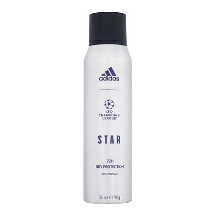Adidas UEFA Champions League Star 72H pánský antiperspirant deodorant ve spreji 150 ml pro muže