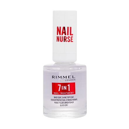 Rimmel London Nail Nurse 7in1 Nail Treatment víceúčelový pečující lak na nehty 12 ml