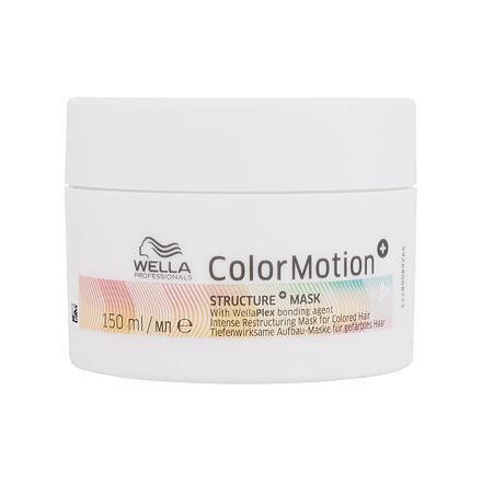 Wella Professionals ColorMotion+ Structure Mask dámská posilující maska na vlasy pro ovladatelnost a lesk 150 ml pro ženy