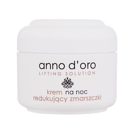 Ziaja Anno D'Oro Lifting Solution Anti-Wrinkle Night Cream dámský regenerační noční pleťový krém proti vráskám 50 ml pro ženy