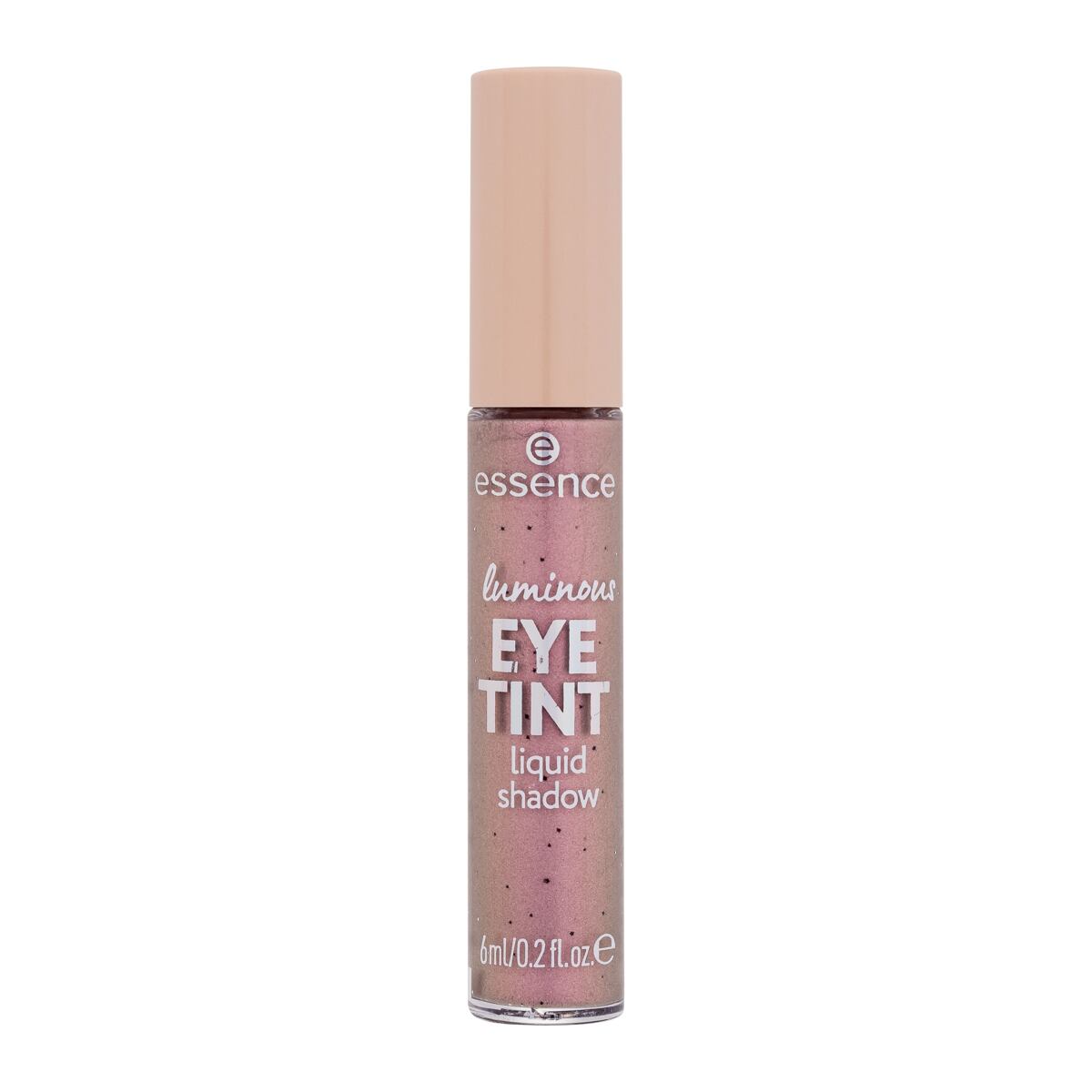 Essence Luminous Eye Tint Liquid Shadow tekuté oční stíny s třpytivým efektem 6 ml odstín fialová