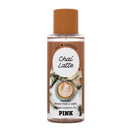 Victoria´s Secret Pink Chai Latte dámský tělový sprej 250 ml pro ženy