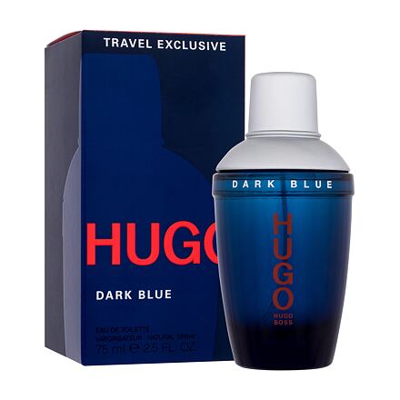 HUGO BOSS Hugo Dark Blue pánská toaletní voda 75 ml pro muže