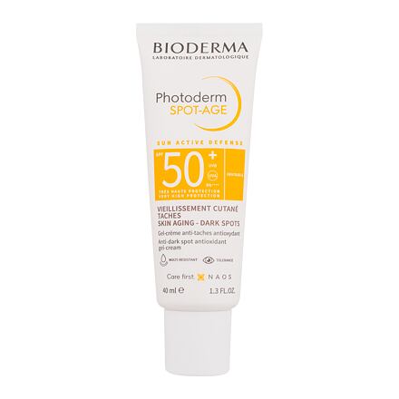 BIODERMA Photoderm Spot-Age SPF50+ unisex antioxidační opalovací pleťový krém proti vráskám a pigmentovým skvrnám 40 ml unisex