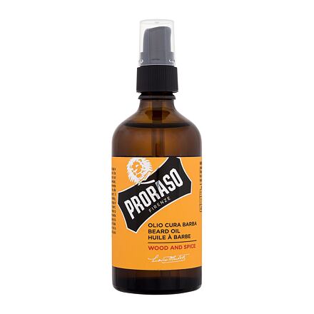 PRORASO Wood & Spice Beard Oil pánský olej na vousy s dřevitě-kořeněnou vůní 100 ml