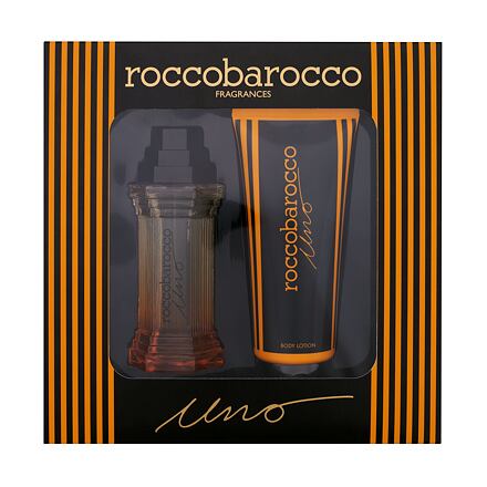 Roccobarocco Uno dámská dárková sada parfémovaná voda 100 ml + tělové mléko 200 ml pro ženy