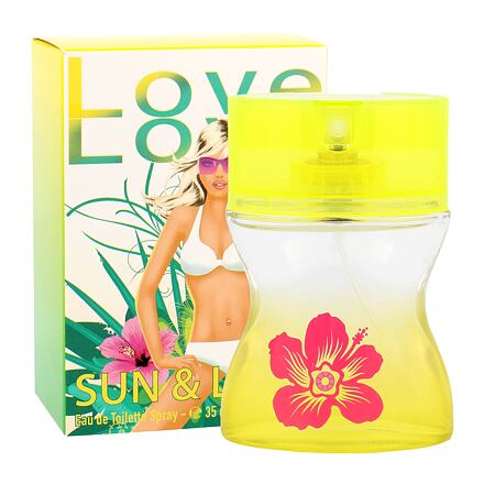 Love Love Sun & Love dámská toaletní voda 35 ml pro ženy