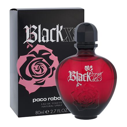 Paco Rabanne Black XS dámská toaletní voda 80 ml pro ženy