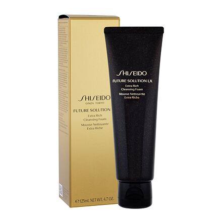 Shiseido Future Solution LX dámská čisticí pěna pro suchou smíšenou pleť 125 ml pro ženy