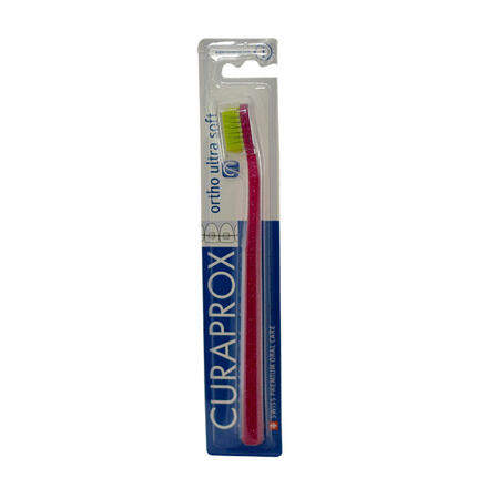 Curaprox Ortho Ultra Soft 5460 zubní kartáček pro čištění chrupu s fixními rovnátky