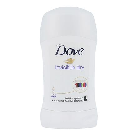 Dove Invisible Dry 48h dámský antiperspirant nezanechávající bílé stopy 40 ml pro ženy