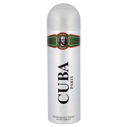 Cuba Green pánský deodorant ve spreji 200 ml pro muže