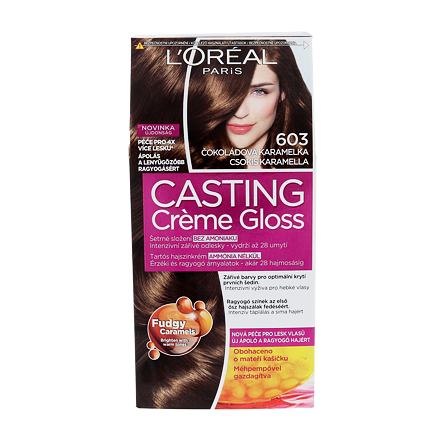 L'Oréal Paris Casting Creme Gloss dámská barva na vlasy 48 ml odstín hnědá pro ženy