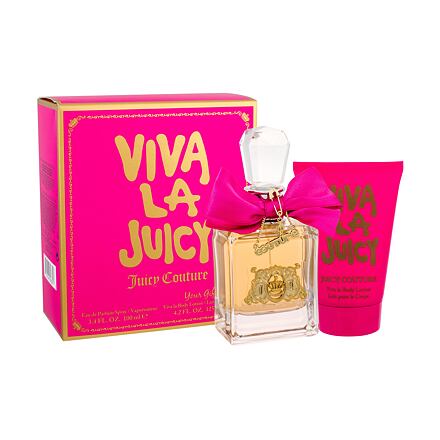 Juicy Couture Viva La Juicy dámská dárková sada parfémovaná voda 100 ml + tělové mléko 125 ml pro ženy