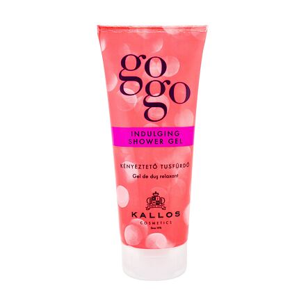 Kallos Cosmetics Gogo Indulging dámský pečující sprchový gel 200 ml pro ženy