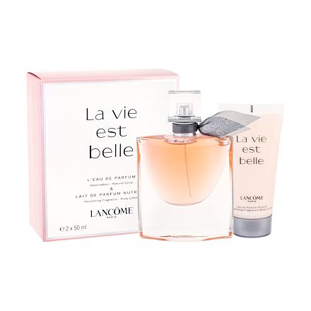 Lancôme La Vie Est Belle dámská dárková sada parfémovaná voda 50 ml + tělové mléko 50 ml pro ženy
