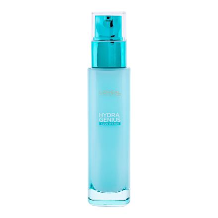 L'Oréal Paris Hydra Genius The Liquid Care Dry & Sensitive Skin dámský hydratační gel s aloe vera 70 ml pro ženy