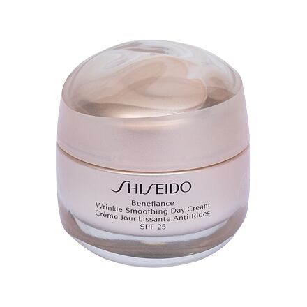 Shiseido Benefiance Wrinkle Smoothing SPF25 dámský denní pleťový krém proti vráskám 50 ml pro ženy