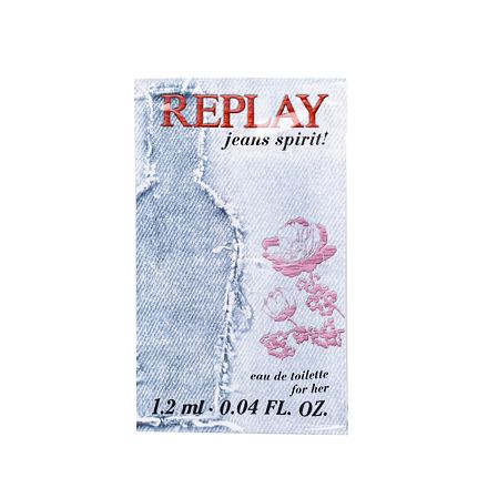 Replay Jeans Spirit! For Her toaletní voda 1,2 ml pro ženy
