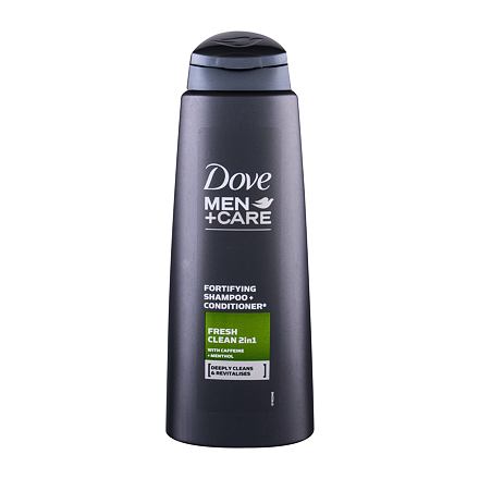 Dove Men + Care Fresh Clean 2in1 pánský osvěžující šampon a kondicionér 2v1 400 ml pro muže