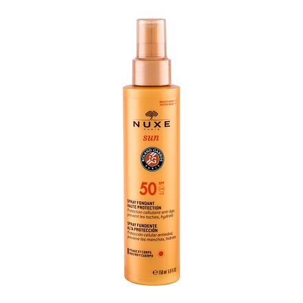 NUXE Sun Melting Spray SPF50 unisex opalovací sprej s vysokou uv ochranou 150 ml
