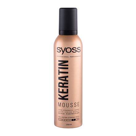 Syoss Keratin Mousse dámské pěnové tužidlo s extra silnou fixací 250 ml pro ženy