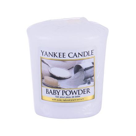 Yankee Candle Baby Powder vonná svíčka 49 g
