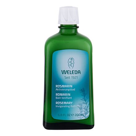 Weleda Rosemary Bath Milk Invigorating dámská rozmarýnová povzbuzující koupel 200 ml pro ženy