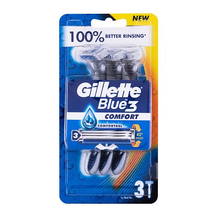 Gillette Blue3 Comfort pánský jednorázová holítka 3 ks 3 ks pro muže
