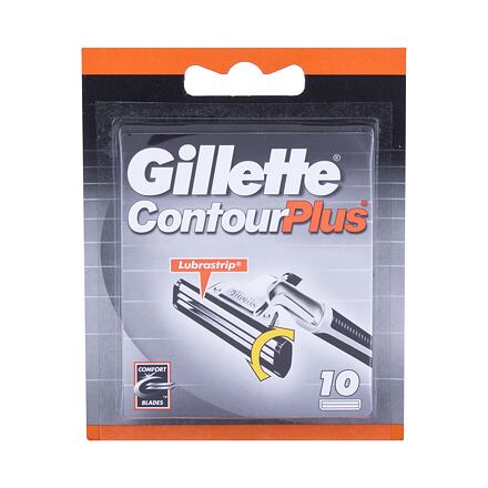 Gillette Contour Plus pánský náhradní břit 10 ks pro muže