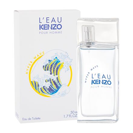 KENZO L´Eau Kenzo Pour Homme Hyper Wave pánská toaletní voda 50 ml pro muže