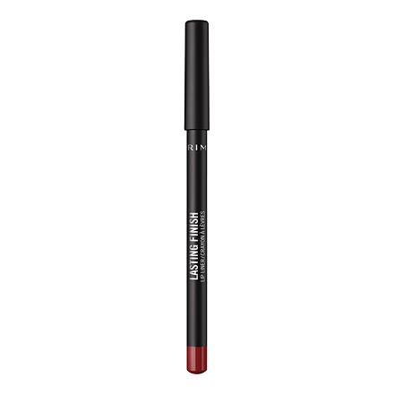 Rimmel London Lasting Finish dámská dlouhotrvající tužka na rty 1.2 g odstín červená
