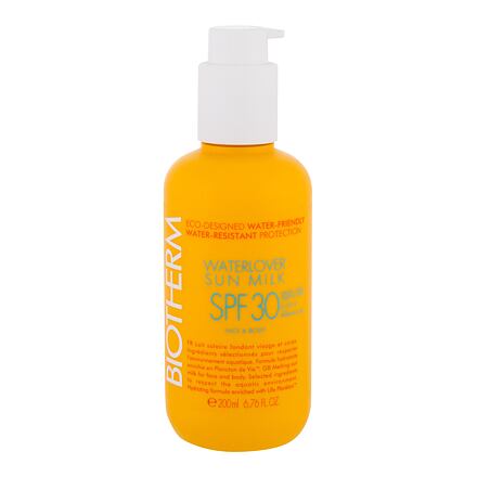 Biotherm Waterlover Sun Milk SPF30 unisex voděodolné mléko na opalování 200 ml