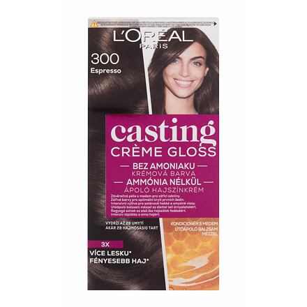 L'Oréal Paris Casting Creme Gloss dámská barva na vlasy na barvené vlasy 48 ml odstín hnědá pro ženy