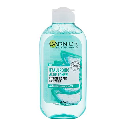 Garnier Skin Naturals Hyaluronic Aloe Toner dámská osvěžující a hydratační pleťový toner 200 ml pro ženy