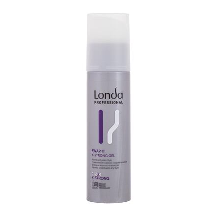 Londa Professional Swap It X-Strong Gel dámský gel na vlasy silná fixace 100 ml pro ženy