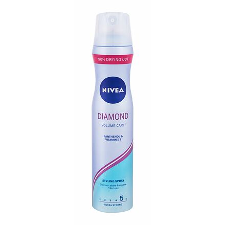 Nivea Diamond Volume Care dámský lak na vlasy s extra silnou fixací 250 ml pro ženy