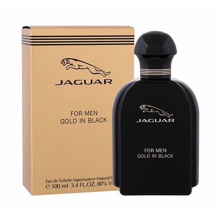Jaguar For Men Gold in Black pánská toaletní voda 100 ml pro muže