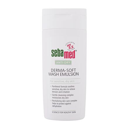 SebaMed Anti-Dry Derma-Soft Wash Emulsion dámský mycí emulze na tělo i obličej 200 ml pro ženy