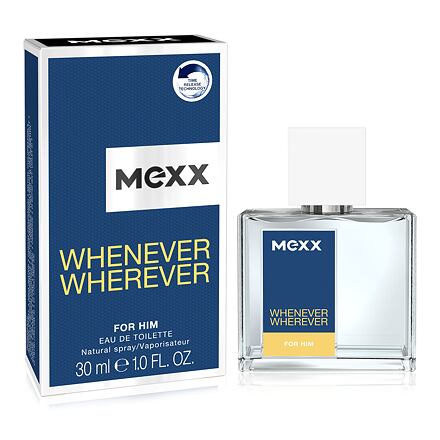 Mexx Whenever Wherever pánská toaletní voda 30 ml pro muže