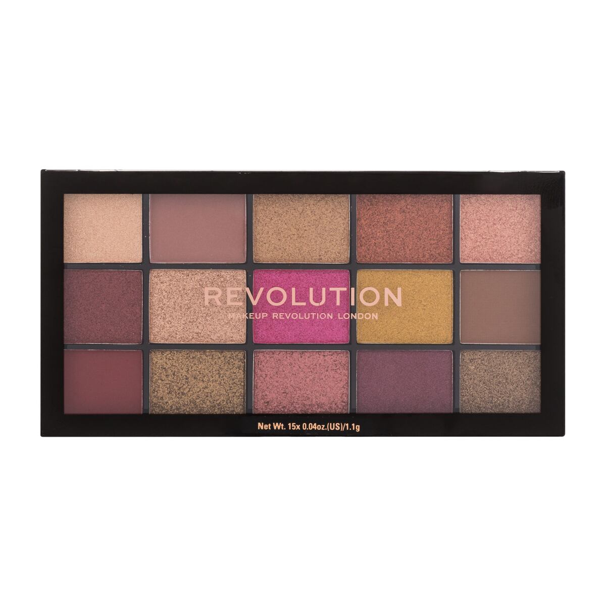 Makeup Revolution London Re-loaded paletka očních stínů 16.5 g odstín paletka barev