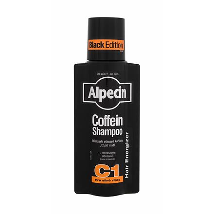 Alpecin Coffein Shampoo C1 Black Edition pánský šampon pro stimulaci růstu vlasů 250 ml pro muže