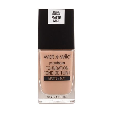 Wet n Wild Photo Focus vysoce krycí zmatňující make-up 30 ml odstín Classic Beige