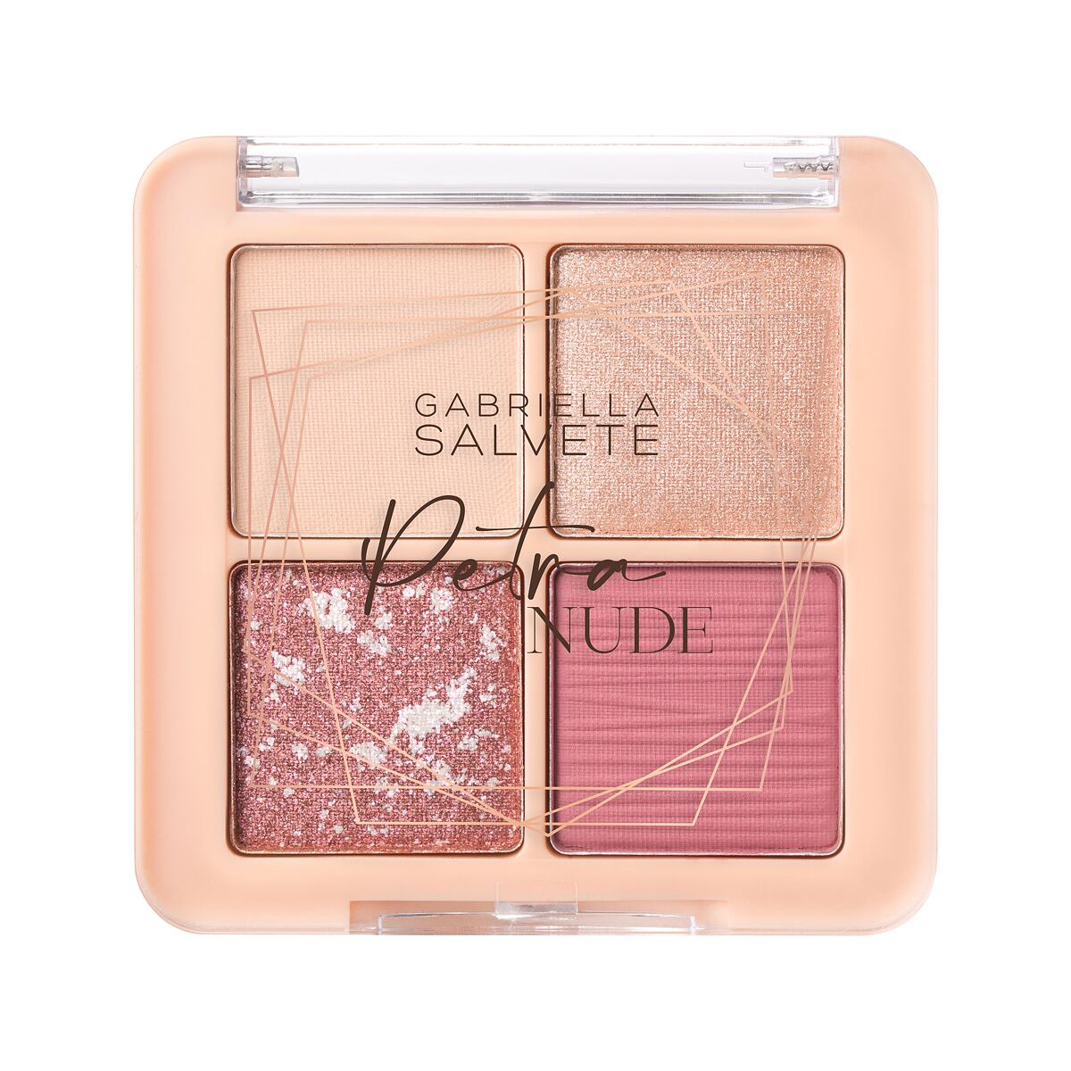 Gabriella Salvete Petra Nude Eyeshadow Palette paletka očních stínů 7 g odstín béžová