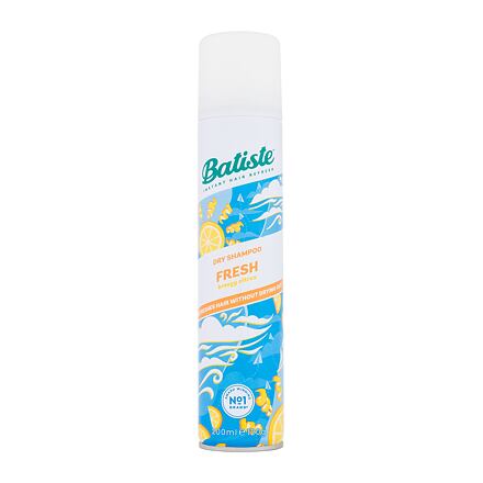 Batiste Fresh unisex suchý šampon s lehkou čerstvou vůní 200 ml unisex