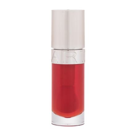Clarins Lip Comfort Oil Lip Oil tónující a vyživující olej na rty 7 ml odstín červená